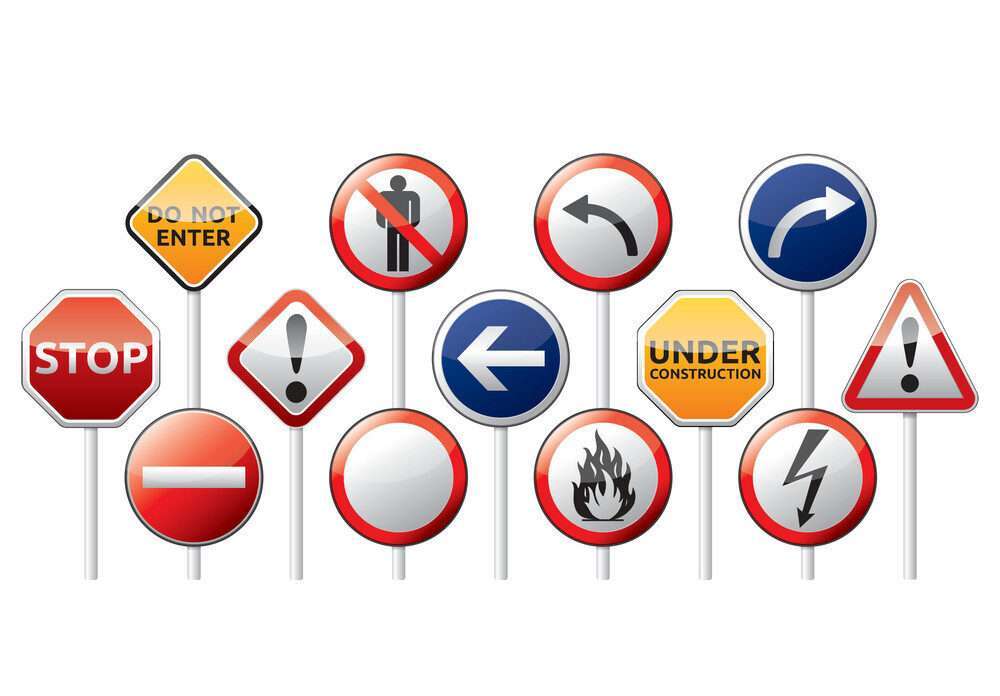 Traffic Sign Boards in dubai